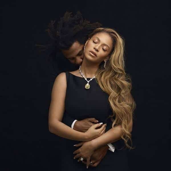Beyoncé e Jay-Z na campanha About Love, da Tiffany