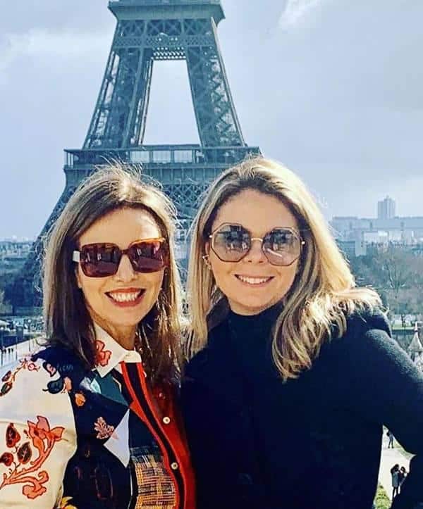 Valeria Doustaly e Ana Huth em Paris