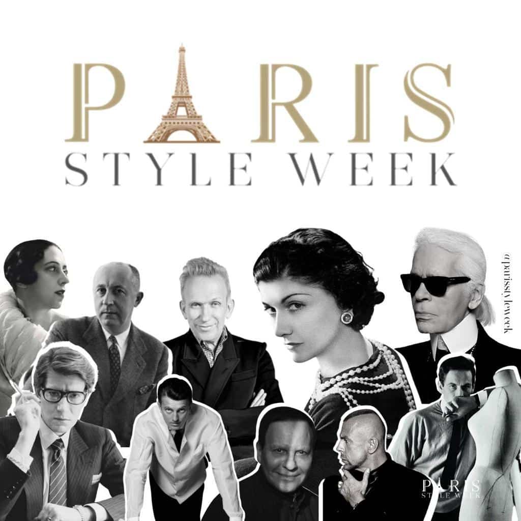 Curso "10 Estilistas que você deve conhecer", com designers famosos, do Paris Style Week